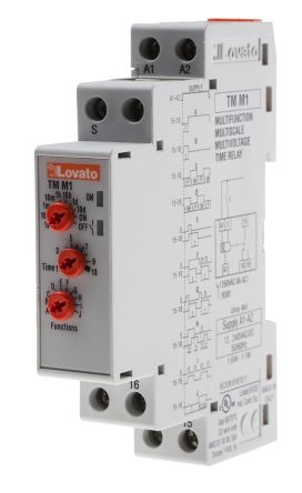 Temporizzatore Multifunzione Ciclico 12/220 Modulare